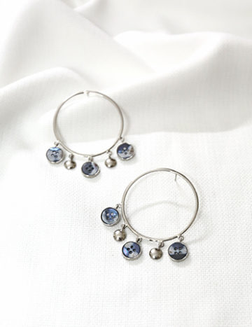 Big hoops silver